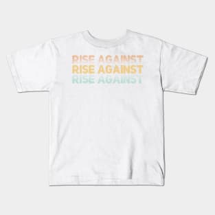 Distressed Vintage - Rise Against Kids T-Shirt